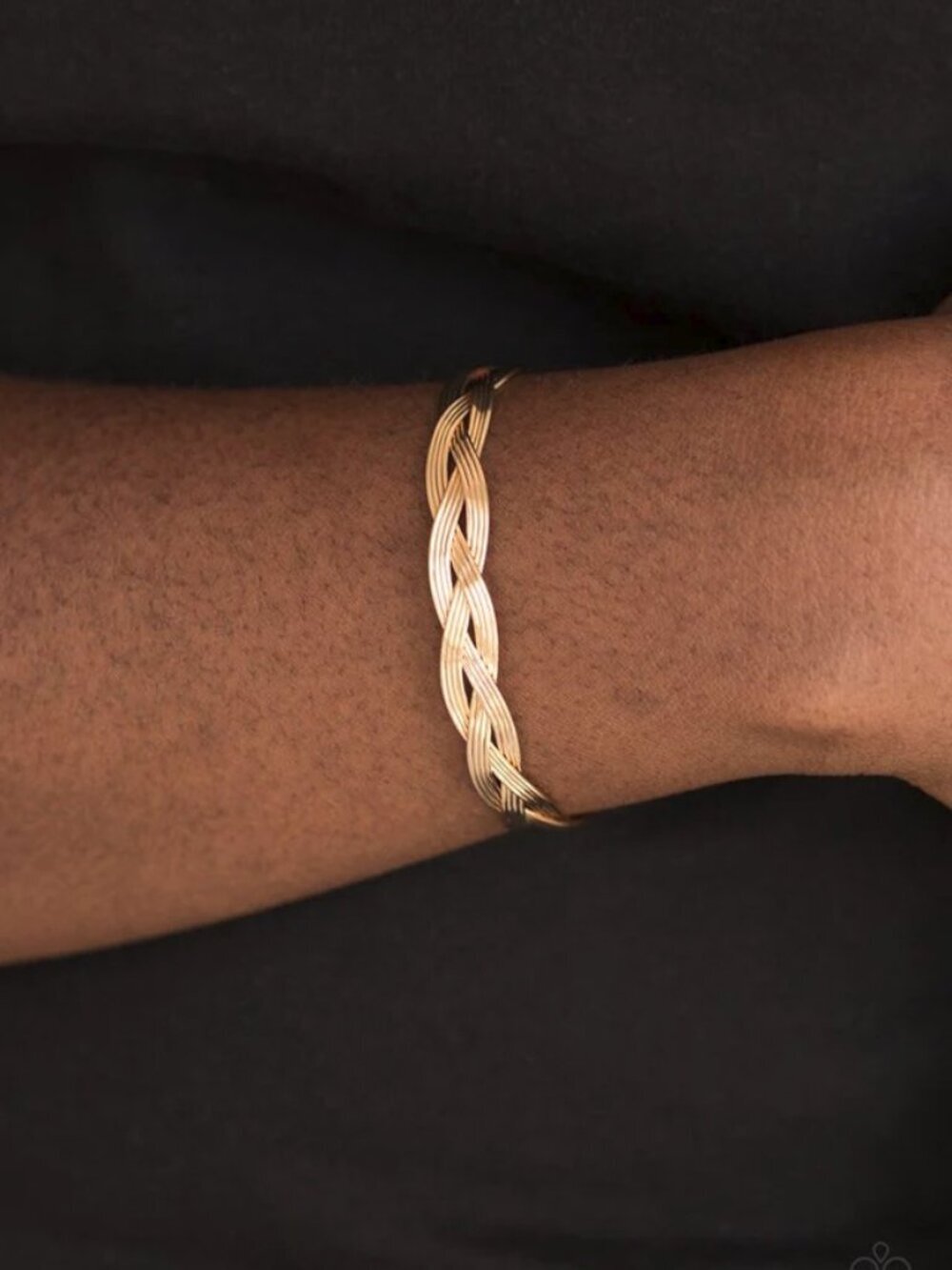 Paparazzi Jewelry Accessories - Business As Usual - Gold Bracelet - Vintage